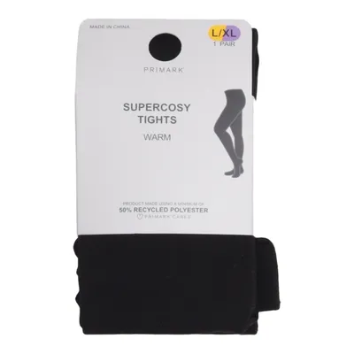 Strumpbyxor (Svart) från Primark Elastan, Polyester