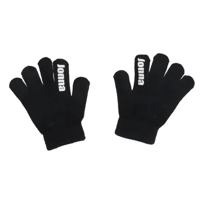 Gloves (Black) from Jonna Acrylic, Elastane
