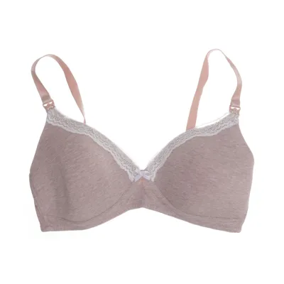 Nursing bra (Pink) from H&M Mama Cotton, Elastane, Polyamide