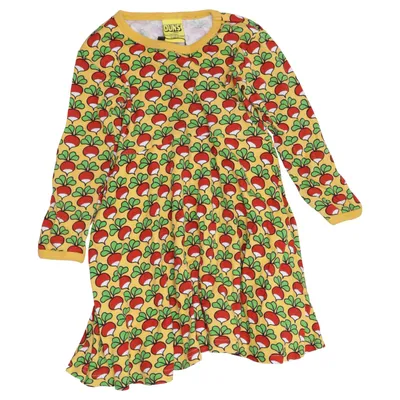 Dress (Yellow, Multicolored) from Duns Sweden Organic cotton