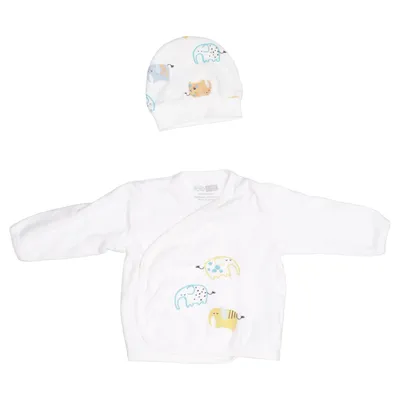 Set (Vit, Flerfärgad) från Hello Baby Bomull