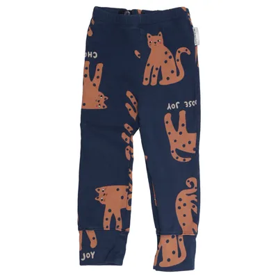 Pyjamasbyxor (Blå, Brun) från Minories Bomull, Elastan