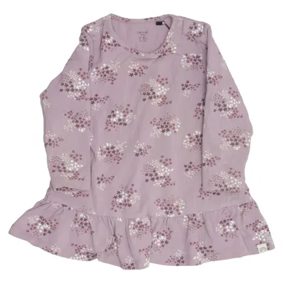 Dress (Purple) from Lindex Baby Cotton, Elastane