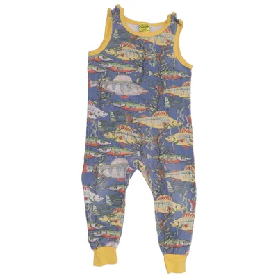 Rompers (Blue, Yellow, Multicolored) from Duns Sweden Organic cotton