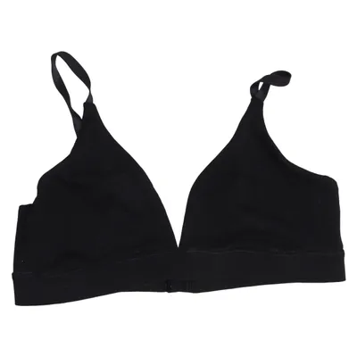 Bralette (Sort) fra Organic Basics Elastan, Økologisk bomuld