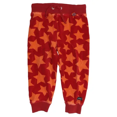 Mjukisbyxor (Röd, Orange, Flerfärgad) från Villervalla Bomull, Polyester