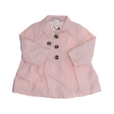 Trenchcoat (Pink) fra H&M Bomuld, Polyester
