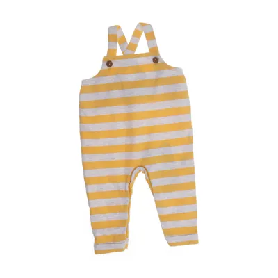 Dungarees (Gray, Yellow) from Alana Cotton