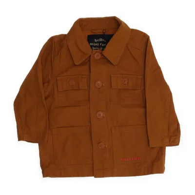 Överskjorta (Brun) från Mini Rodini Bomull