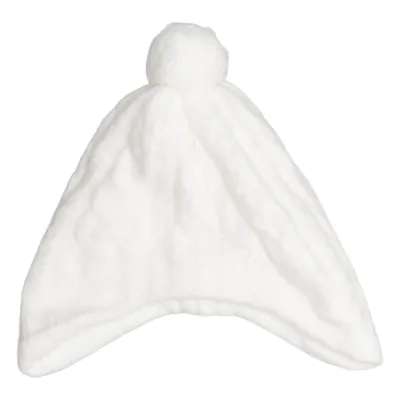 Bobble hat (White) from Uniqlo Kids Acrylic, Nylon, Viscose, Wool