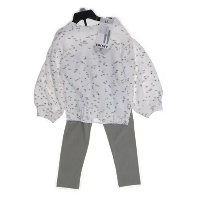 Sæt (Hvid, Grå) fra DKNY Polyester