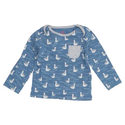 Long sleeve T-shirt (Blue) from Baby Boden Cotton