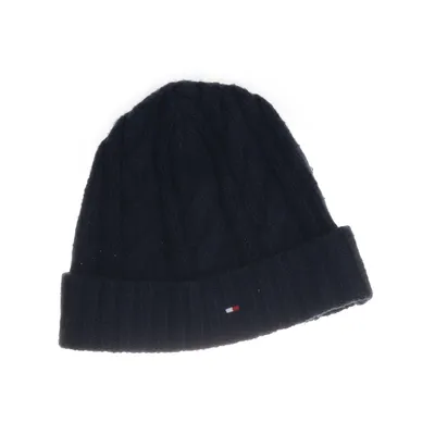 Beaniemössa (Blå) från Tommy Hilfiger Akryl, Bomull, Elastan, Ull
