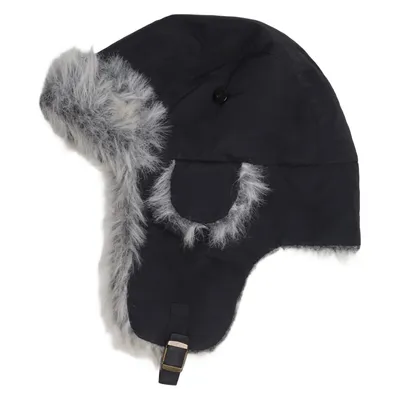 Trapper hat (Black, Gray) from Stadium Polyamide