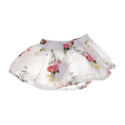 Kjol (Vit, Flerfärgad) från Christina Rohde Bomull