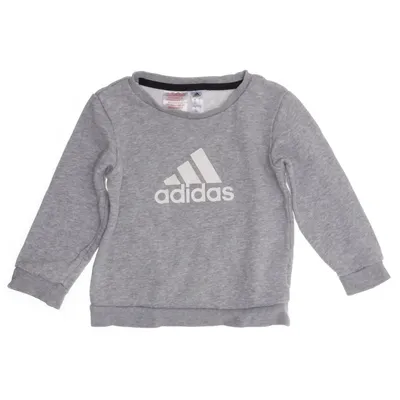 Sweatshirt (Gray) from Adidas Cotton, Polyester