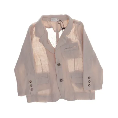 Blazer (Beige) van H&M Polyester, Linnen, Katoen