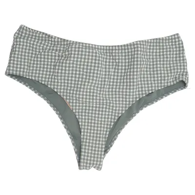 Bikini broekje (Groen, Wit) van Åhléns Elastaan, Polyamide, Polyester