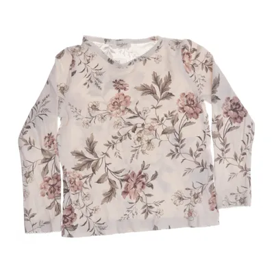 Top (Beige, Bruin) van Newbie by KappAhl Katoen, Elastaan