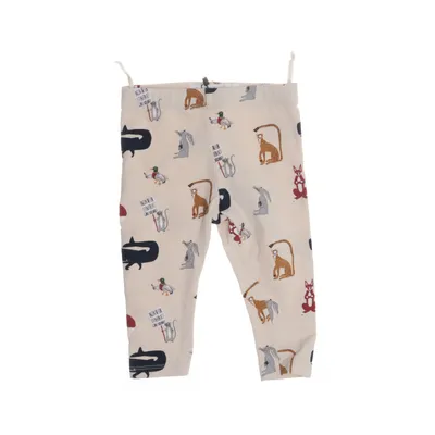 Leggings (Beige, Meerkleurig) van Minimarket Katoen, Elastaan