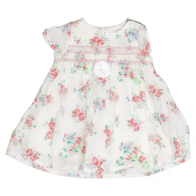 Dress (Beige, Multicolored) from Next Baby Cotton