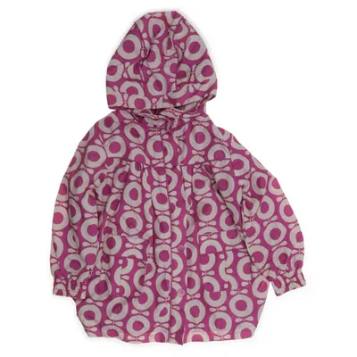 Manteau imperméable (Rose, Blanc) de Katvig Coton, Polyester recyclé