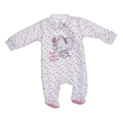 Sparkdräkt (Vit, Rosa, Flerfärgad) från Baby Club Bomull, Polyester