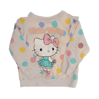 Sweatshirt (Beige, Meerkleurig) van Name It Katoen, Elastaan
