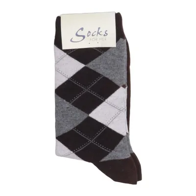 Socks (Brown, Gray, Multicolored) from Socks Cotton, Elastane, Polyamide