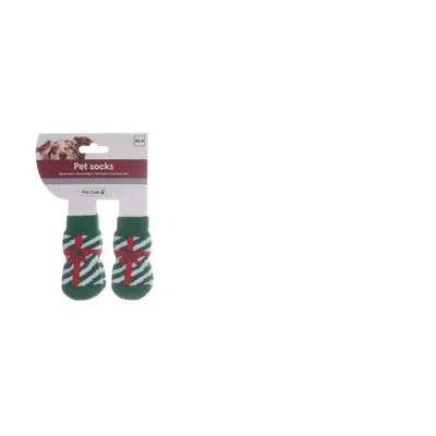 Dog shoes (Green, White, Red) from Pet Club