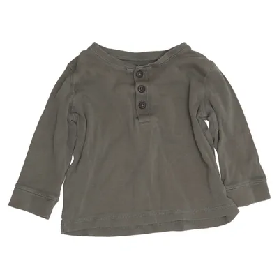 Henley T-shirt (Grøn) fra Skill Bomuld