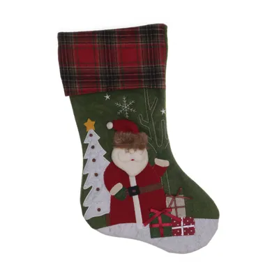 Christmas stocking (Green, Red, White) from ICA