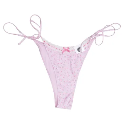 Bikini bottom (Pink) from Bik Bok Swimwear Elastane, Recycled polyester