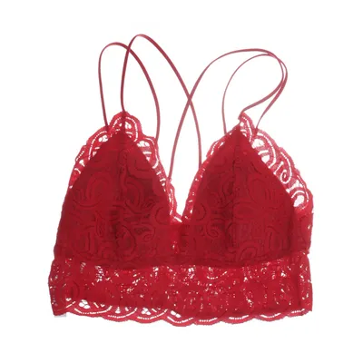 Bralette (Rood) van Pink Victoria's Secret Polyamide, Elastaan