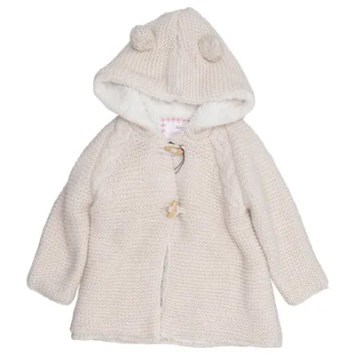 Cardigan (Beige) from Zara Knitwear Acrylic, Polyester, Wool