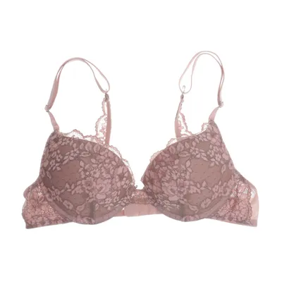 Bra (Beige, Gray) from Lindex Cotton, Polyamide