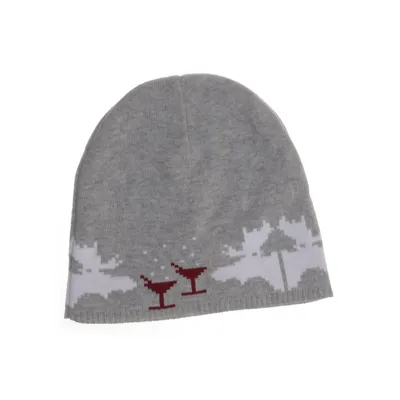 Mössa (Grå, Vit, Röd) från Moods of Norway Bomull