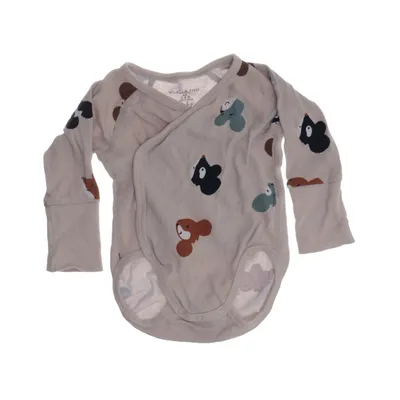 Body (Beige, Flerfärgad) från Polarn O. Pyret Ekologisk bomull