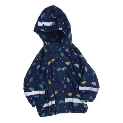 Regnjacka (Blå, Flerfärgad) från Nordbjørn Polyester, Polyuretan