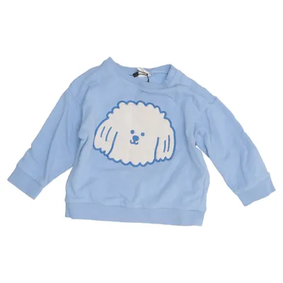 Sweatshirt (Blauw) van Lindex Baby Katoen, Elastaan