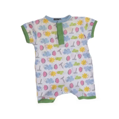 Sparkdräkt (Vit, Flerfärgad) från Laban Bomull