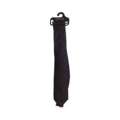 Cravate (Noir, Multicolore) de Portia Coton, Soie