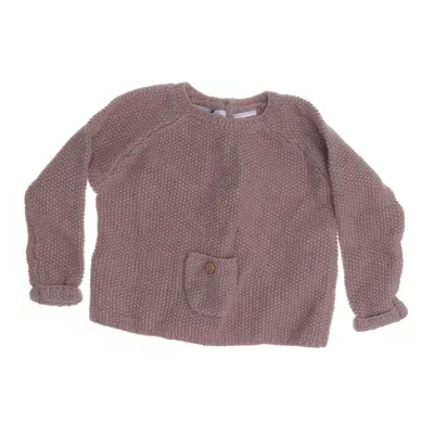 Pull-over (Rose) de Zara Mini Coton, Polyamide, Laine