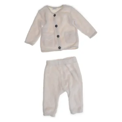 Mjukisset (Beige, Vit) från Lindex Baby Polyester