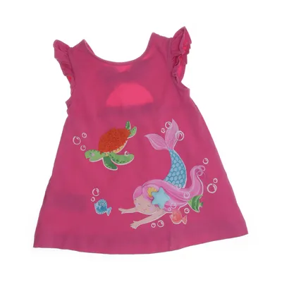 Klänning (Rosa, Flerfärgad) från Mayoral Bomull, Elastan