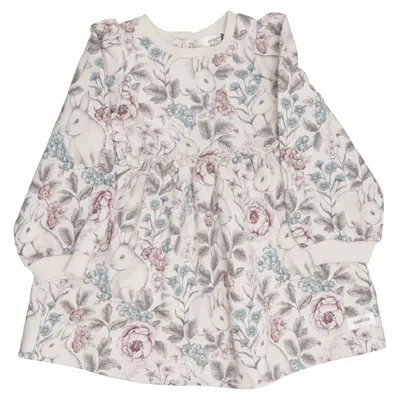 Kjole (Beige, Flerfarvet) fra Newbie by KappAhl Bomuld