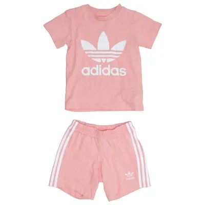 Ensemble de vêtements de sport (Rose) de Adidas Originals Coton, Polyester recyclé