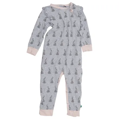 Rompers (Gray, Pink) from Fred's World by Green Cotton Cotton, Elastane