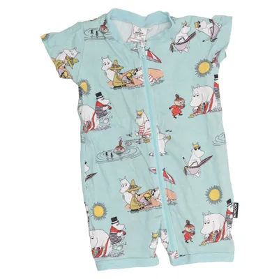 Rompers (Blue, Multicolored) from Moomin by Lindex Cotton