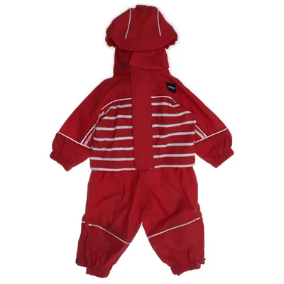 Regnställ (Röd, Vit) från Reflex Polyester, Polyuretan